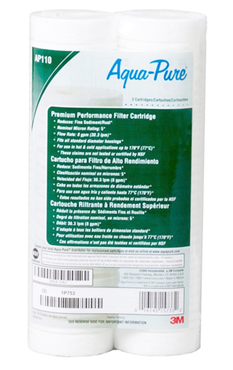 (image for) 3M Cuno Filters AP110 Aqua-Pure Prefilter 2 Pack - Click Image to Close
